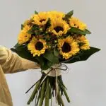 Skycraper - Buquê de Girassois e Hypericum