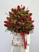 Renoir - Box com 50 Rosas Vermelhas - Imagem 2