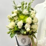 Selenita - Arranjo Mix de Flores brancas