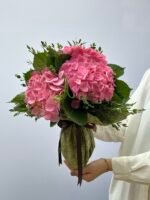 Belle Hydrangée - Buquê de Hortênsia Rosa
