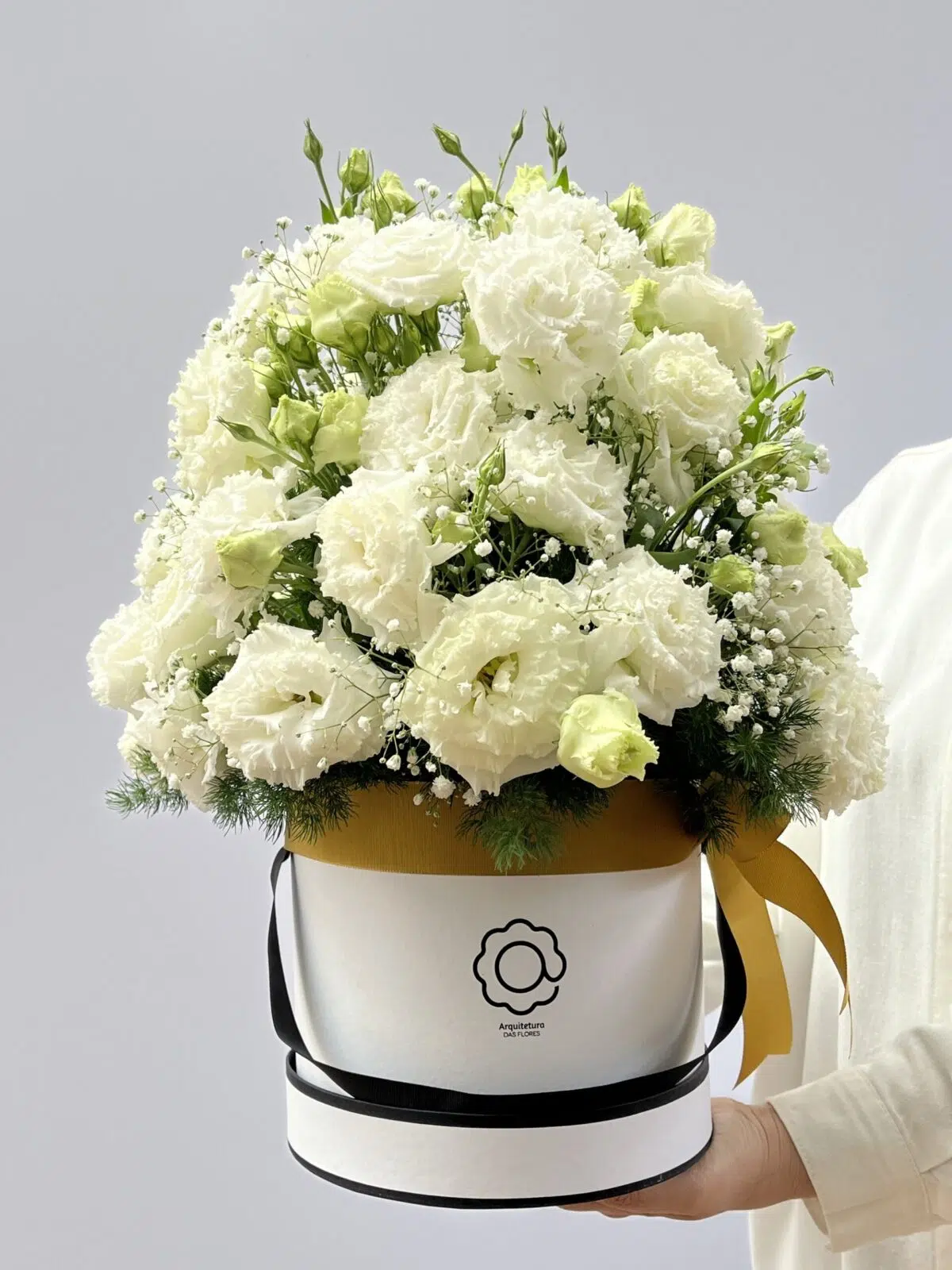 Monte Tai- Box de Lisianthus Brancos - Imagem 1