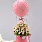 Lolipop - Arranjo de Mini Rosas e Balão