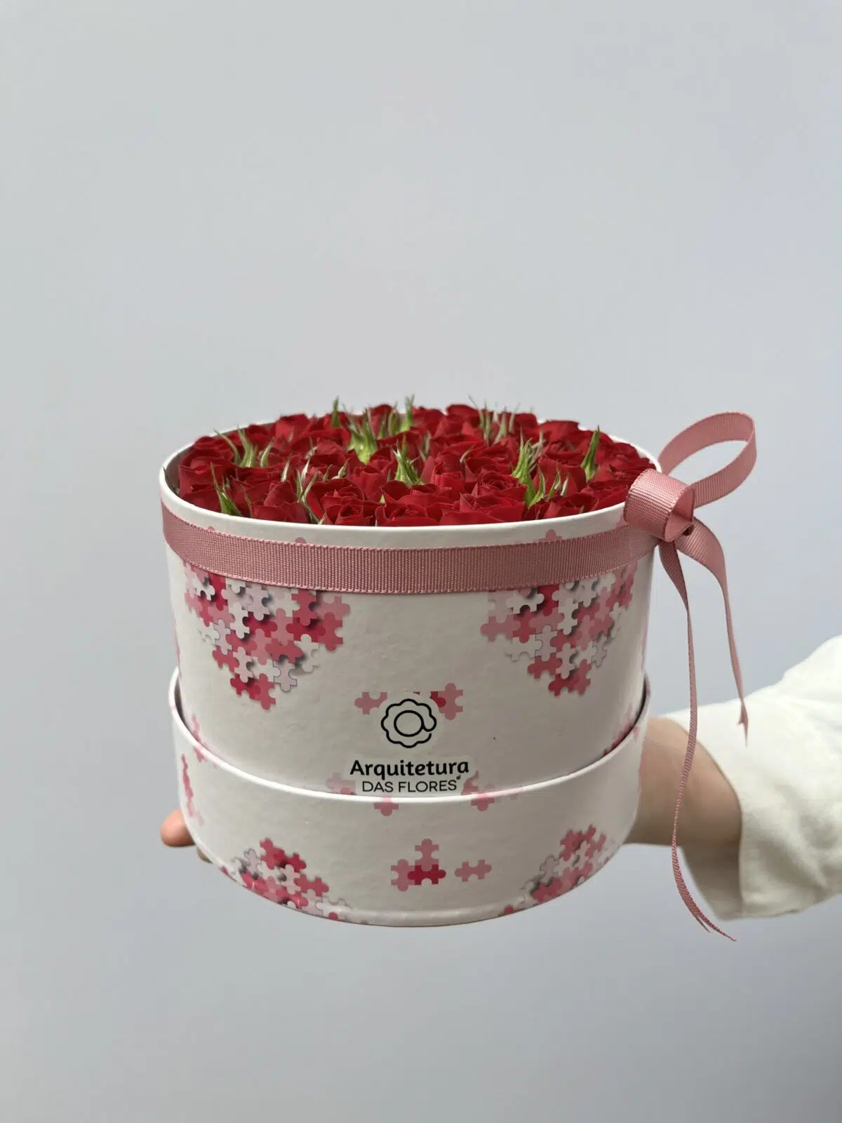 San Valentin - Box com Mini Rosas vermelhas e Quebra-Cabeça romântico - Imagem 3