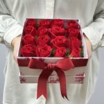 Two Hearts - Box de Rosas Vermelhas