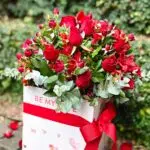 Be My Love - Box de Rosas e Flores Vermelhas