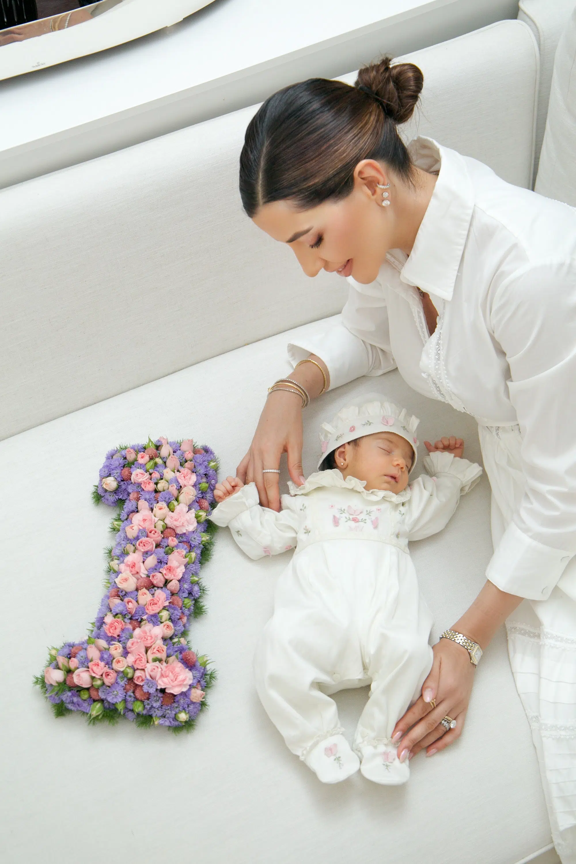 Foto 25-04-2025, 11 26 37 Flower Number - Arranjo de Flores em Numeral - Imagem 1