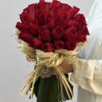 Mon Amour - Buquê de 30 Rosas Vermelhas