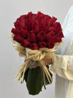 Mon Amour - Buquê de 30 Rosas Vermelhas