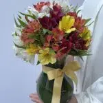 Coloré - Arranjo de Astromelias Coloridas