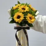 Luz em Flor _ Buquê de Girassol em tecido