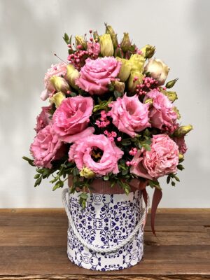 Atrium - Box de Lisianthus Rosa
