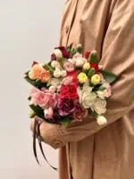 Pierrete - Buquê de Cravinas Coloridas