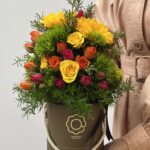 Maelle - Box de Girassóis e Mini Rosas