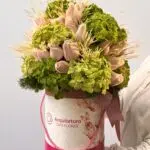 Doçura - Box de Hortênsias e Rosas