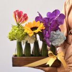Arquiflor - Arranjo de Orquídeas, Girassóis e Hortênsias