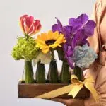 Arquiflor - Arranjo de Orquídeas, Girassóis e Hortênsias