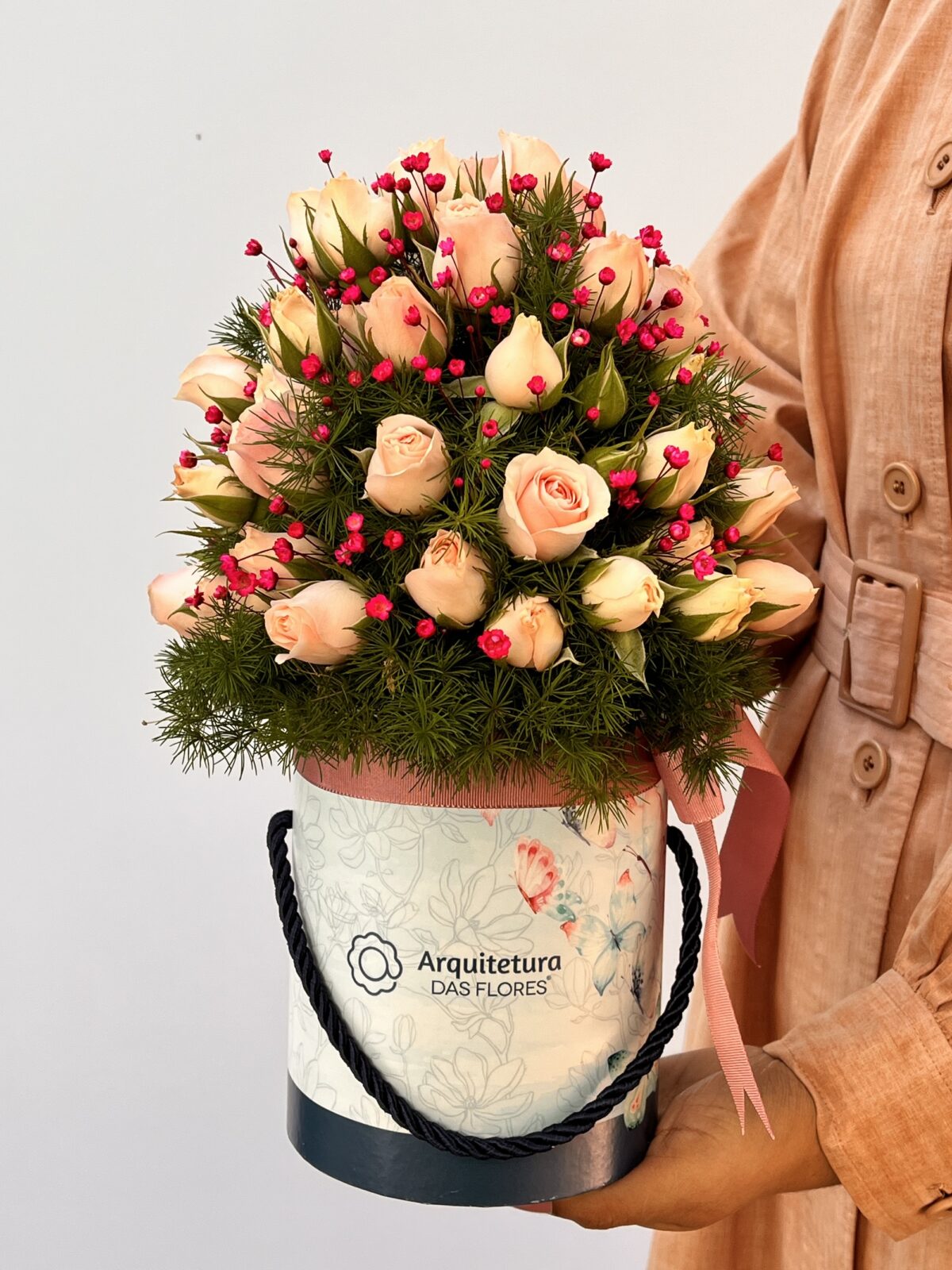 Poème de Fleurs - Box de Mini Rosas porcelana. - Imagem 1