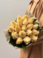 Champagne Vert - Buquê de Rosas Champanhe - Imagem 2