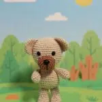 Pugg - Cachorrinho de Crochê Amigurumi