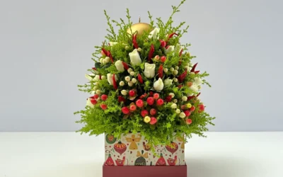 Decoração natalina com flores: transforme sua casa em um cenário festivo