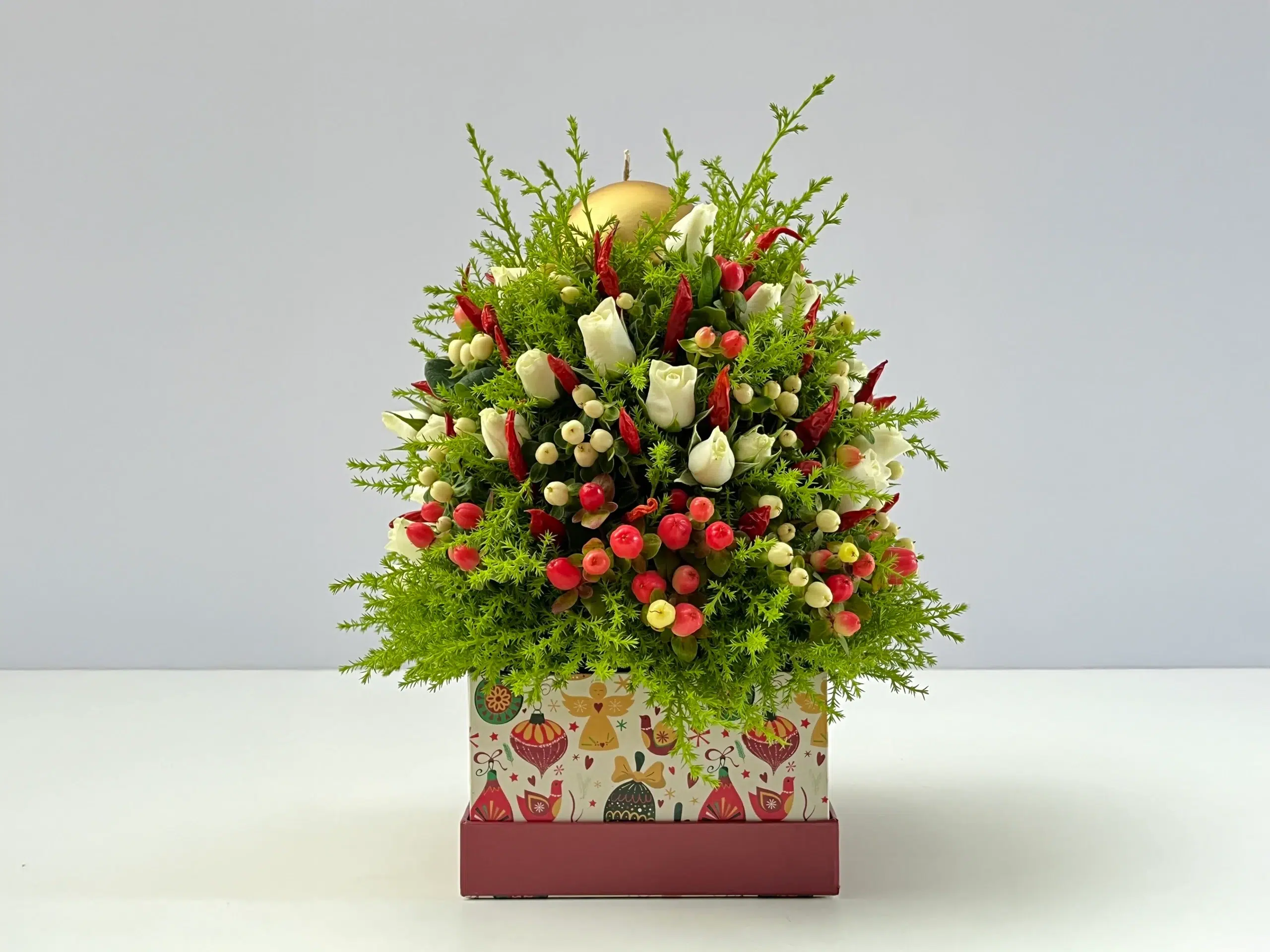 Decoração natalina com flores: transforme sua casa em um cenário festivo