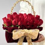 Shoulder Bag- Arranjo de Rosas Vermelhas