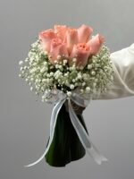 Lucille - Buquê de Rosas cor-de-rosa