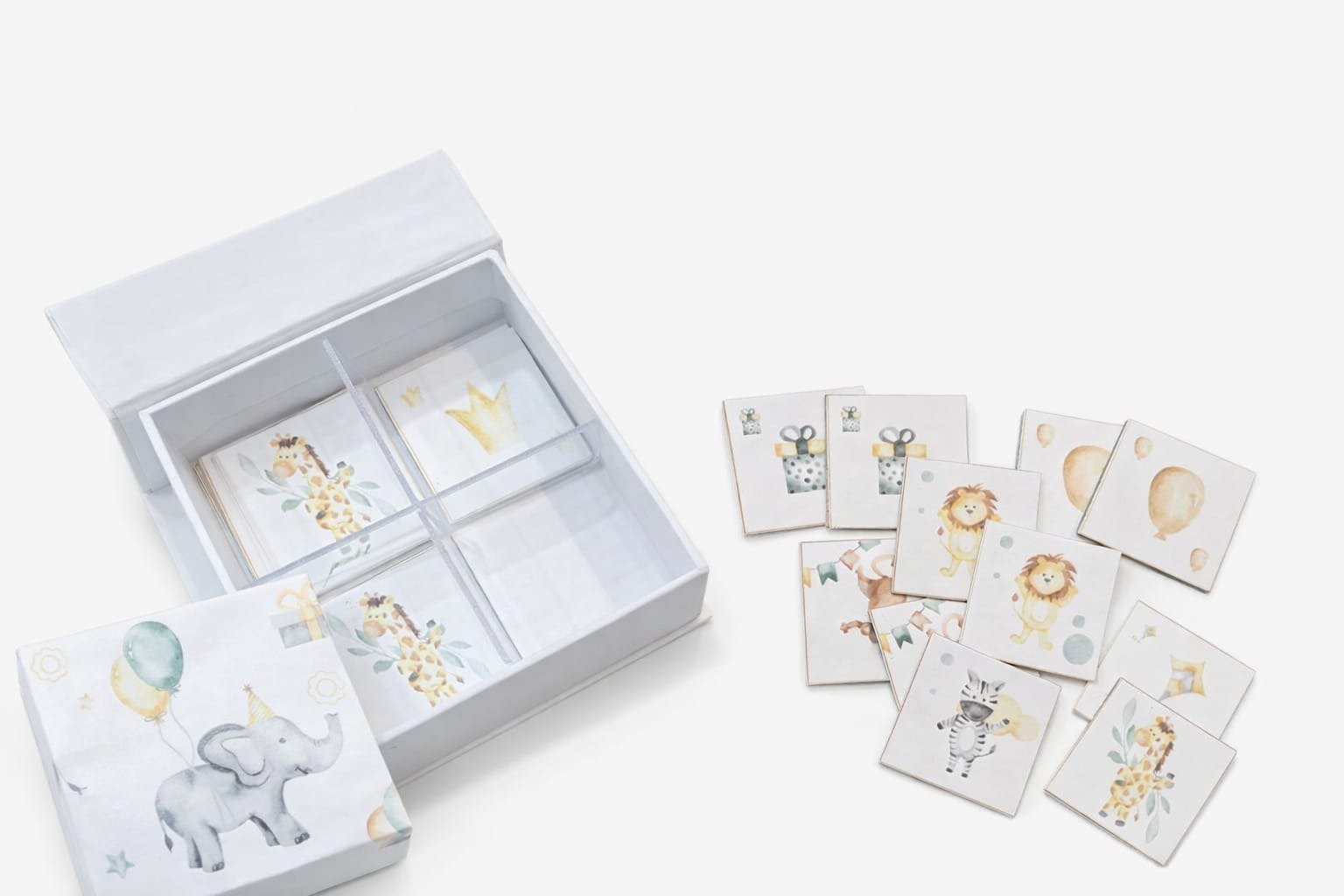 WhatsApp Image 2026-01-10 at 09.52.10 Jogo da Memória – Coleção Safari Kids - Imagem 1