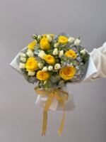 Fleur d’Azur - Buquê Rosas, Mini Rosas e Hortênsias - Imagem 2