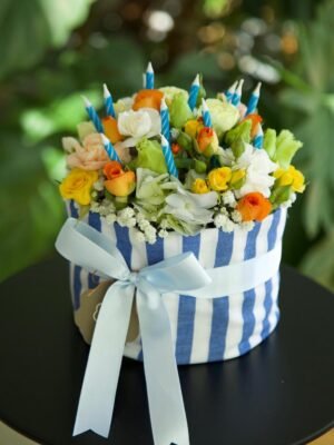 Bolo 1 aninho bolo em gramado