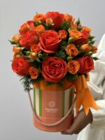 Mandarine - Box de Rosas e Mini Rosas
