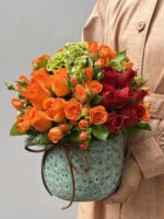 Matisse - Arranjo de Rosas e Mini Rosas