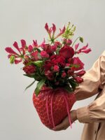 Fleur de Fraise - Arranjo Mix de Flores