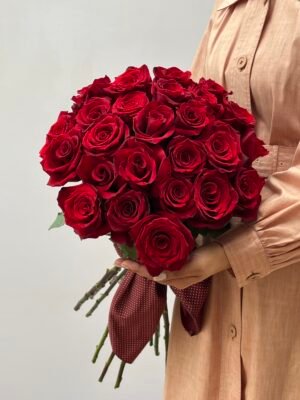 Rosas importadas gramado