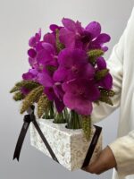 Pretty in Pink - Box de Orquídeas Vanda Pink - Imagem 2