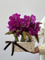 Pretty in Pink - Box de Orquídeas Vanda Pink