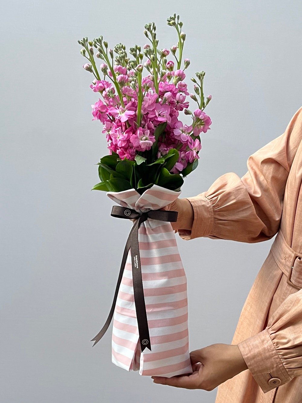 Floricultura em porto alegre no bairro moinhos de vento Alvor - Buquê de Goivos Cor-de-Rosa - Imagem 1