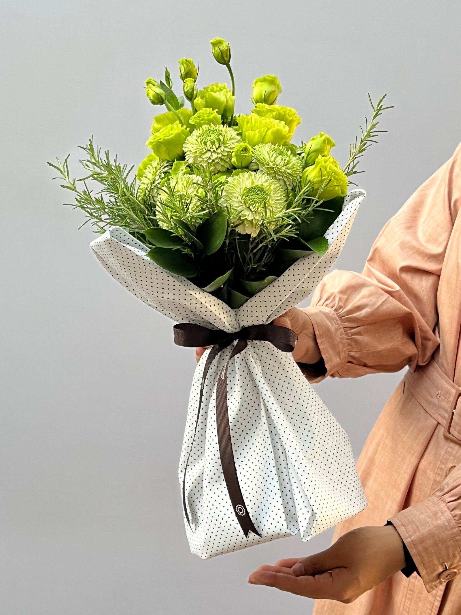 IMG_1555 Citrus - Buquê de Lisianthus e Gérberas - Imagem 1