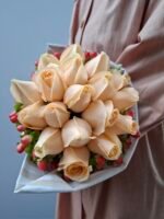 Luz de Outono - Buquê de Rosas Champanhe - Imagem 2