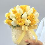 Golden Amalfi - Arranjo de Rosas