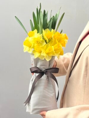 Buque de Narcissus flores amarelas Porto Alegre Floriculturas perto de mim Arquitetura das Flores