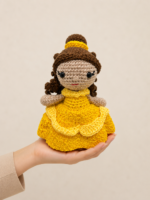 amigurimi princesa bela
