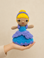 amigurimi princesa cinderela