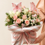 arranjo de mini rosas