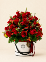 bow flower de rosas vermelhas