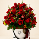 box de rosas vermelhas