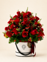 box de rosas vermelhas