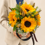 box flower de girassois