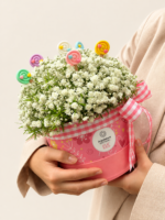 box flower de gypsophylas