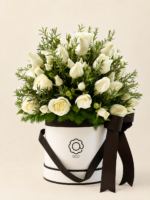 box flower de mini rosas